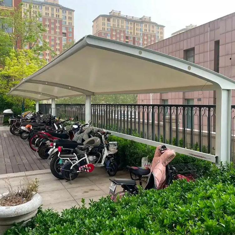 无锡膜结构电动车棚